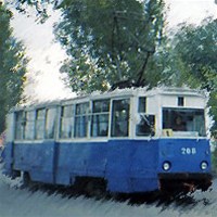 Синий трамвай